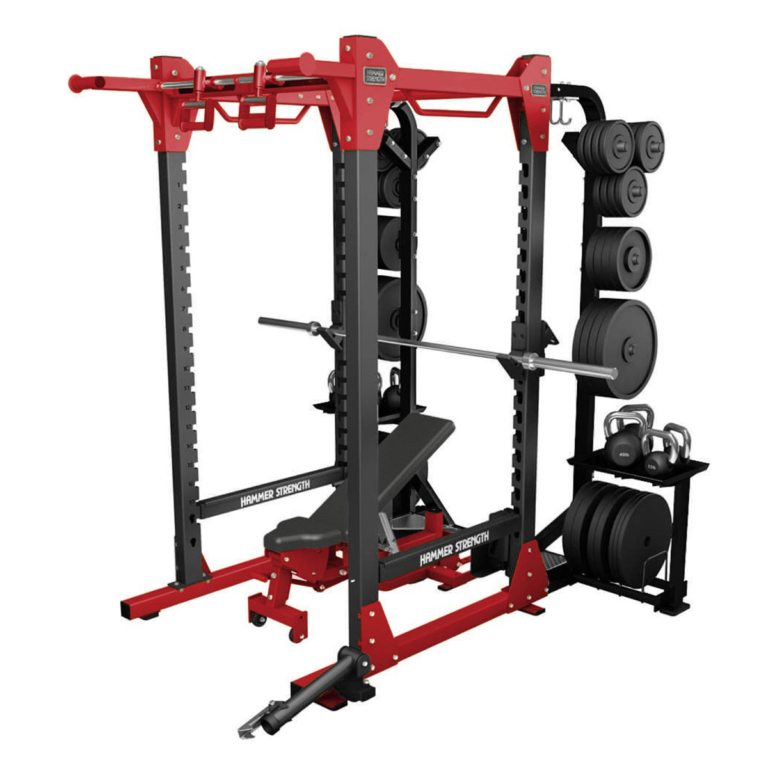 Hammer Strength HD Elite Multi Half Rack Used Gym Equipment