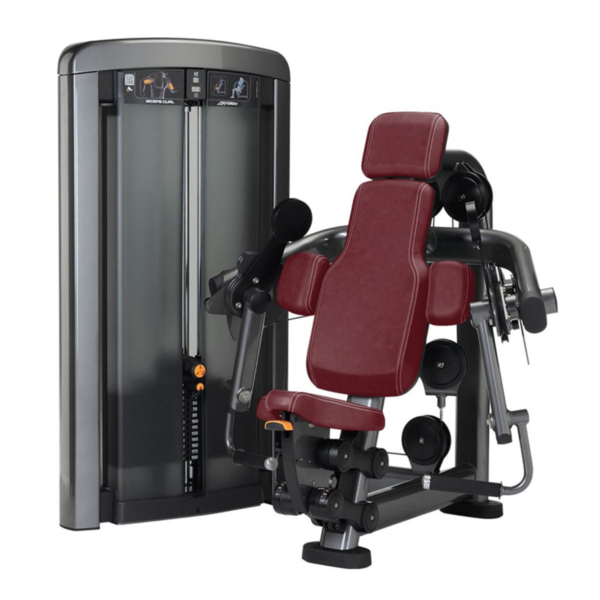 Life Fitness Insignia Bicep Curl Used Gym Equipment