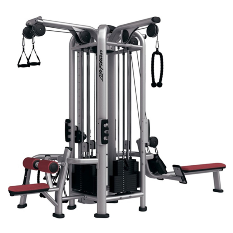 Life Fitness Signature 4 stack Multi Station Used Gym Equipment