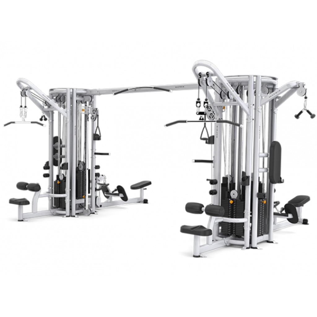 Matrix G3 8 Stack Multi Station Jungle Gym Used Gym Equipment
