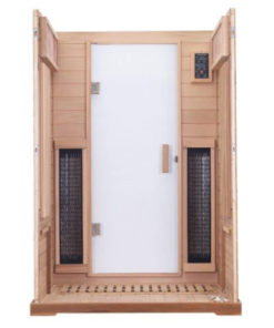 Neosauna Bliss Full Spectrum Infrared Sauna (Basswood) Side