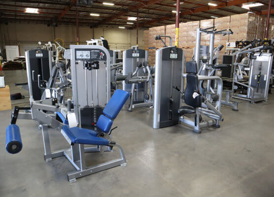 Used Selectorized Equipment Life Fitness / Hammer Strength Wholesale Gym Package