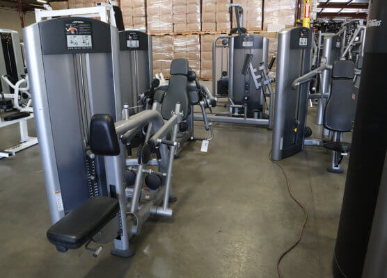 Used Selectorized Equipment Life Fitness / Hammer Strength Wholesale Gym Package