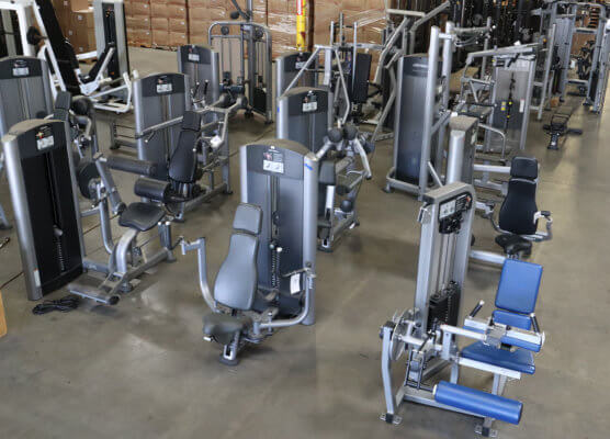 Used Selectorized Equipment Life Fitness / Hammer Strength Wholesale Gym Package